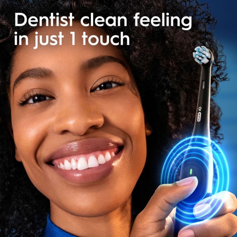 Oral-B Rechargeable Electric Toothbrush, iO2 Starter Kit, 3 Cleaning Modes,