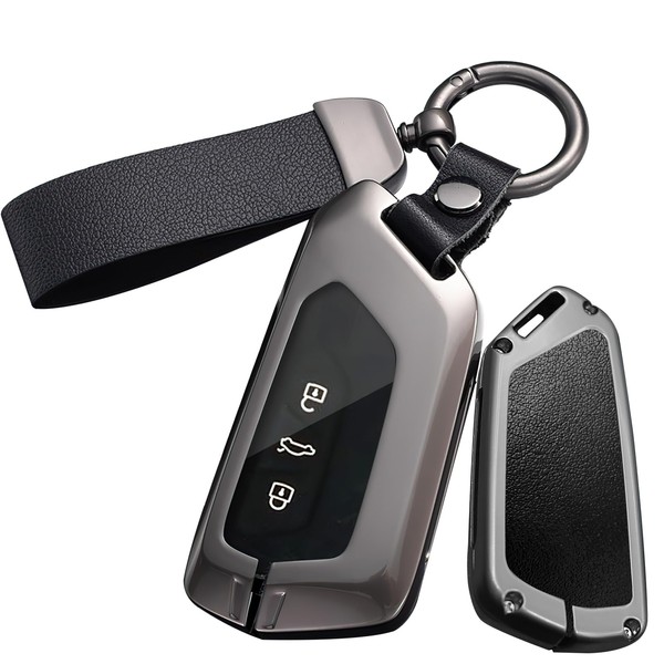 ontto ontto Leder Autoschlssel Hlle Passt fr VW Golf 8