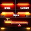 SHENKENUO Motorcycle Rear Tail light Turn Signal Brake Running Light
