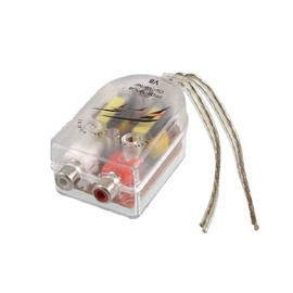 sourcingmap High to Low Impedance Speaker to RCA Line for Vehicle