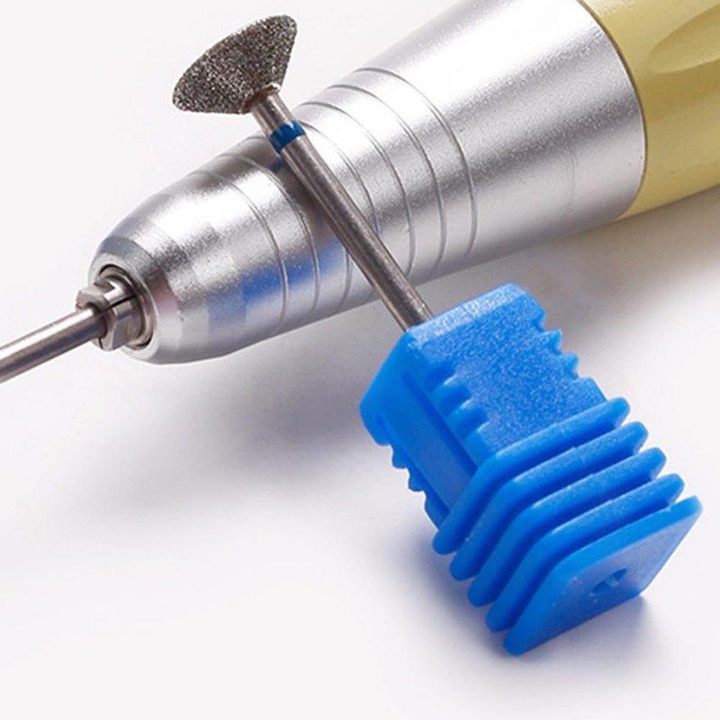 minkissy 3 Pcs Nail Polisher Diamond Tipped Drill Bit Cuticle