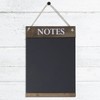 Chalkboards UK WC644RB Kitchen Notes Chalkboard, Wood, Rustic Brown,A4 (21