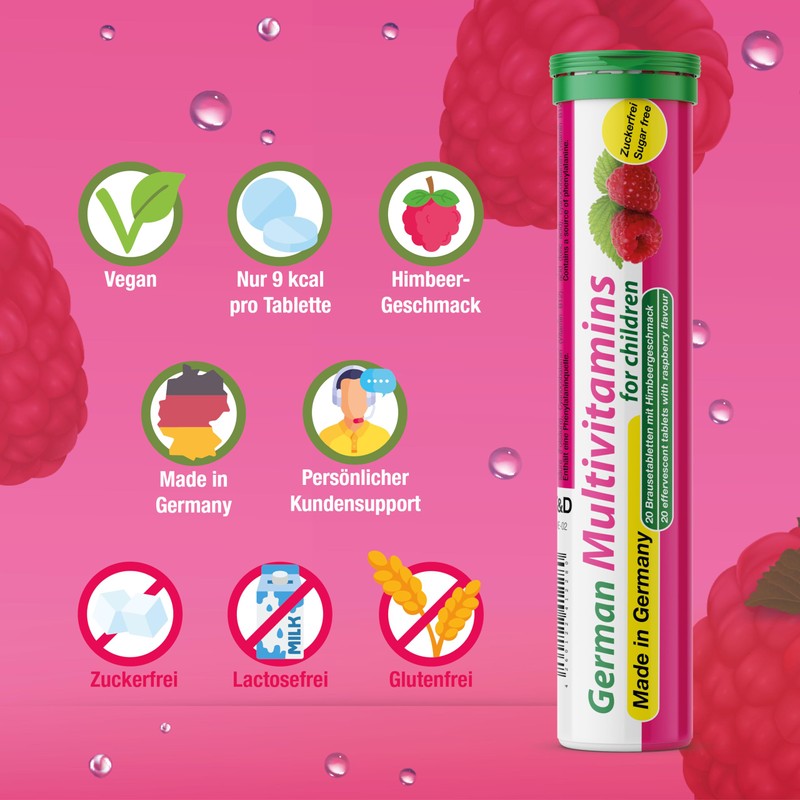 German Effervescent Tablets Complete Assortment