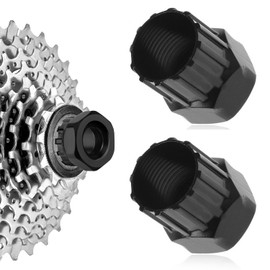 Nokwocy Pack of 2 Bicycle Sprocket Puller, Gear Puller, Cassette Puller Tool, Bicycle Accessories Tools