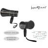 japomizuno Rechargeable Bullhorn Megaphone Speaker With 240S Recording, Emergency