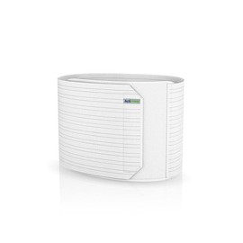 Actimove Professional Abdominal Binder Comfort with Soft Pad | Belly Band for Lower Waist Support for Women | Compression Garment for Post Traumatic & Post Surgical Recovery | White, 9" Medium