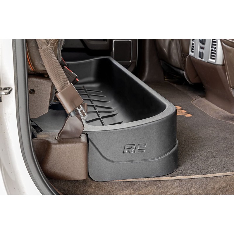 Rough Country Ford Custom-Fit Under Seat Storage for 15-23 Ford