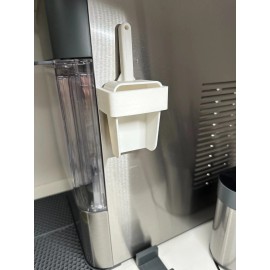 magnetic scoop small  ice scoop with MAGNETIC holder white FREE SHIPPING