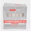 Magic Light 4 Boxes MAGIC LIGHT Quality Candles 12 Sabbath
