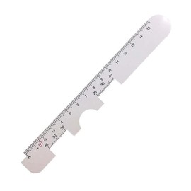 10 Pcs Optical Vernier PD Ruler Pupil Distance Measuring Ruler Digital Callipers for Reading Pupil Distance