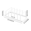 [2 Pack] Dish Plate Storage Drainboard, Tomorotec Pot Lid Holder