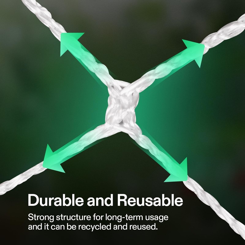 VIVOSUN Trellis Netting Heavy-duty Polyester 5'x30' 1 Pack