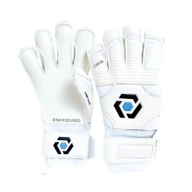 Prime Focus Goalkeeping Locus Pro Goalkeeper Gloves - Professional Quality Soccer Goalie Gloves - Specification: Size 7