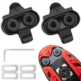 Mountain Bike Non-Slip Pedals Cleats, Compatible Shimano SPD MTB Bicycle Pedals SH51, Shoes Click Pedals Cleat Set, Suitable for Mountain Biking, Road Biking, Indoor Cycling Shoes Clips