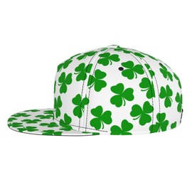 AKEOPIST St. Patrick's Day Theme Baseball Cap Snapback Hat Adjustable Flat Brim Unisex Sports Hat for Men Women