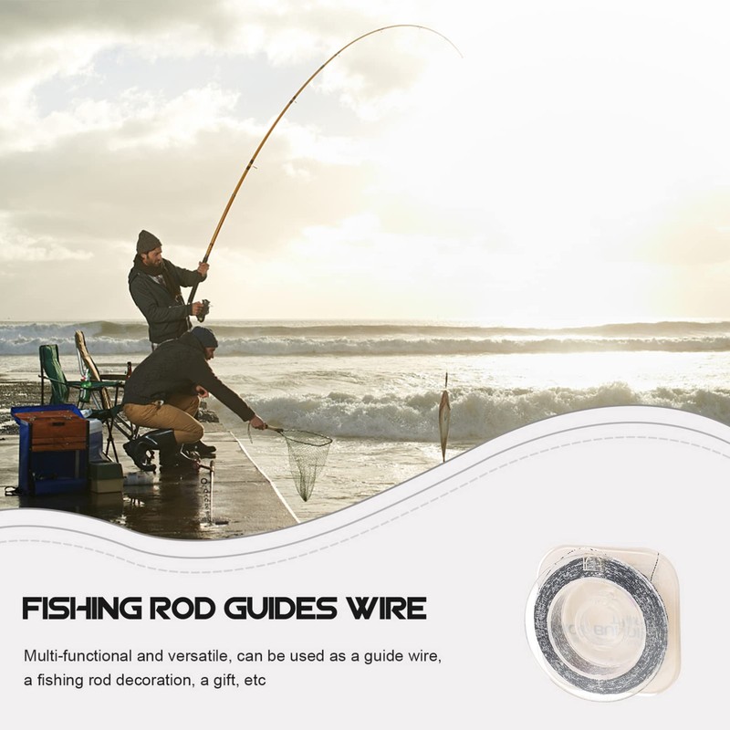 Mipcase 1 Roll Fishing Rod Guide Cable Durable DIY Fishing
