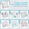 Janety Paños de Muselinas para Bebé, Set de 14 Toallitas