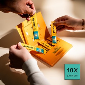 Punchy Drinks Hydration Sachets x10 Tropical - Electrolyte Powder Rehydration Sachet with Sodium, Magnesium, Vitamin C & More - Advanced Powder for Enhanced Hydration & Recovery - Caffeine Free, Vegan