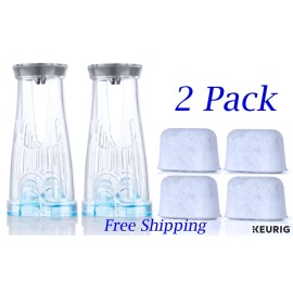 Keurig 2 Keurig Short Handle Water Filter Replacments & 4 Filters - K200 Series & K 2.0