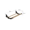 PEGGY Pegboard Accessory Hook and Dowel Organizer Storage for Tape,