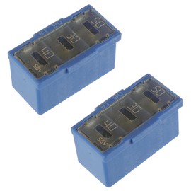 EPLZON 50A 30A 40A Fusible Link 24370-C991B 90982-08299 Slotted Automotive MCASE Shaped Cartridge Fuse Kit(Pack of 2pcs)