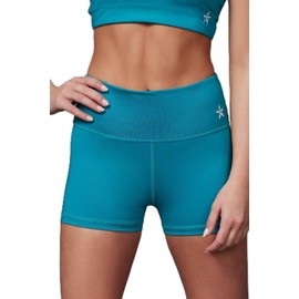 Rebel Athletic Men's Legendary Compression Short, Blue, Small