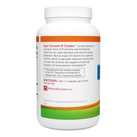 Wellness Resources Complejo Super B 180 Cápsulas Metiladas