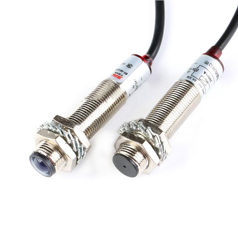 JESSINIE M12 Laser Collimator Photoelectric Switch M12JG-30N1 Laser Sensor Switch