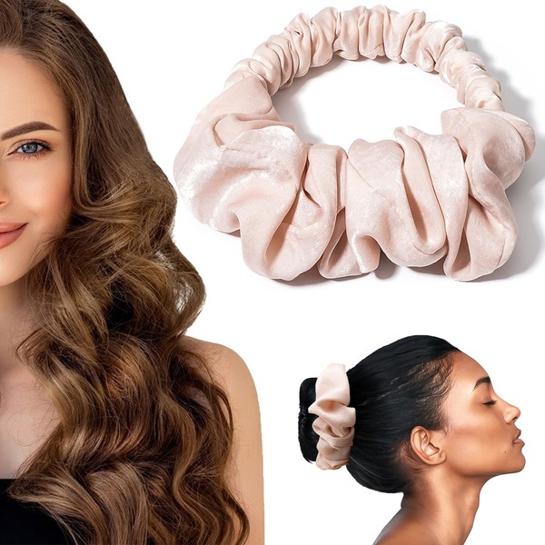 Heatless Hair Curler to Sleep In, Soft Heatless Curling Scrunchie,