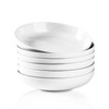 Selamica Ceramic 7.8 inch pasta bowls, 26 Ounce large porcelain
