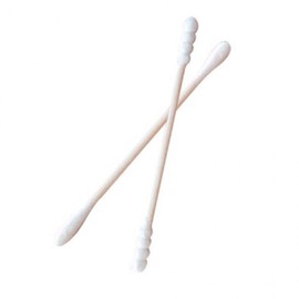 (4P) Swirl Cotton Swabs, Hygienic, Bath & Makeup Disposable Cotton Swabs Cotton Swab 5ea