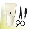 3pcs Stainless Steel Beard Trimming Scissors Set Precision Scissors with