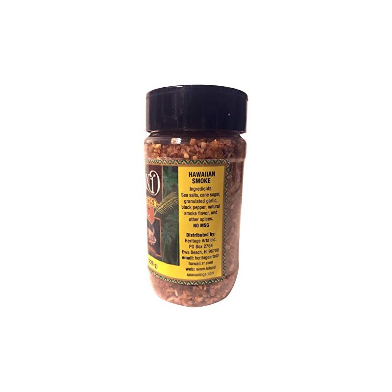 Island Seasonings Hawaiian Smoke Salt Seasoning 8 Oz.