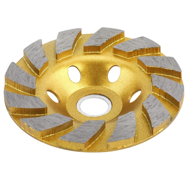 2 Pack 4inch Diamond Cup Grinding Wheel, 12 Segs Heavy