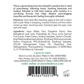 Mario Badescu Keratoplast Cleansing Lotion Toner - Soothing & Rejuvenating Skin Care Face Toner With Aloe Vera, 8 Fl Oz