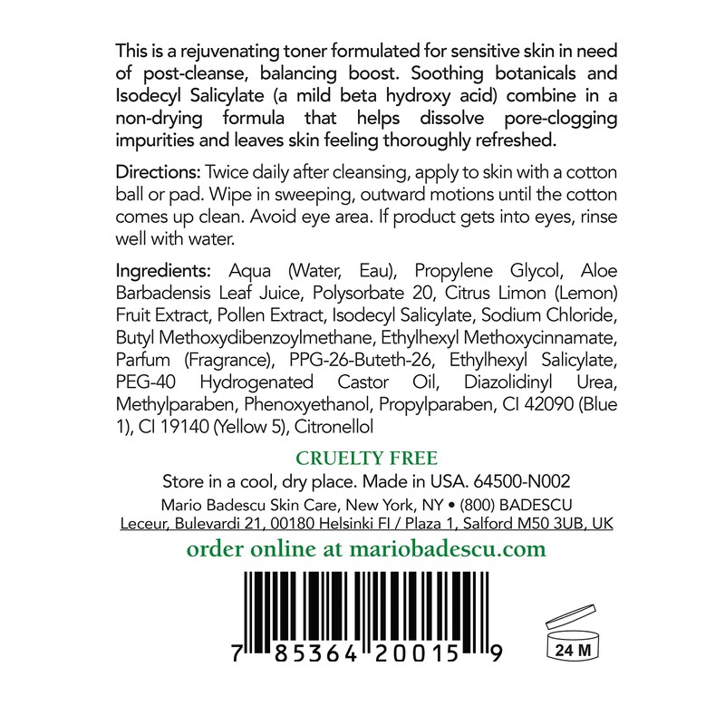 Mario Badescu Keratoplast Cleansing Lotion Toner - Soothing & Rejuvenating