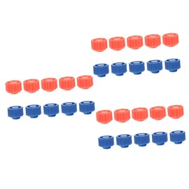 VILLFUL 3sets Plastic Tip Caps Luer Lock Caps for Dispensing Reusable Leakproof Seal 100pcs*3