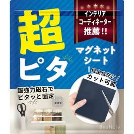 Magnetic Tape, Magnetic Sheet, Strong Magnets, Double Sided Tape Included, 3.9 x 3.9 inches (10 x 10 cm), 123