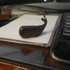 HM Treasure Gurus Small Cast Iron Sperm Whale Paperweight Nautical