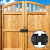 ZZBUY 7.5" Flip Gate Latch Lock, Heavy Duty Adjustable Door