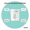 600g Food Grade Calcium Hydroxide Powder Tub FCC Hydrated Slaked