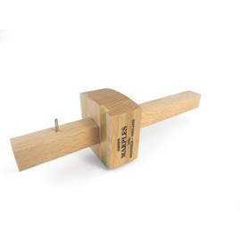 Joseph Marples Pin Marking Gauge Beechwood Square Head with Brass Wear Strips