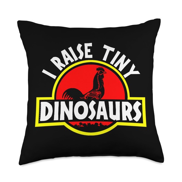 I Raise Tiny Dinosaurs Chicken Farmer Cute Chicks Retro Fun