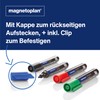 magnetoplan Board and Flipchart Marker PRO+, Pack of 4, All-Round