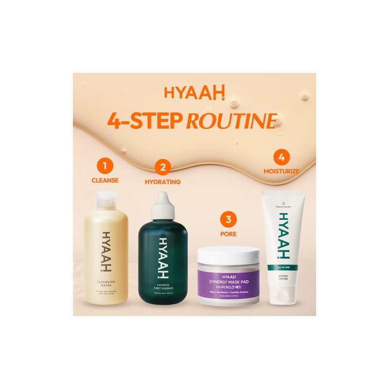 HYAAH [HYAAH]Kelp Concentrate Synergy Mask (60ea)