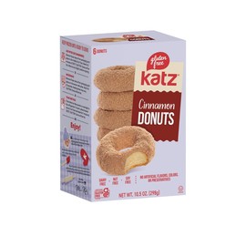 KATZ GLUTEN FREE Cinnamon Donuts - Size: Case