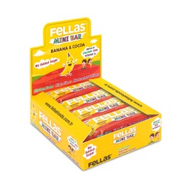 Fellas Kids Meyve Bar, Muzlu ve Kakaolu, 28gr x 12 Adet