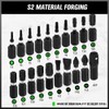 SWANLAKE 20PCS Tamper Resistant Star Bit Set,Torx Bit Set, Impact
