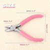 LEONTOOL Mini Nipper, Tool, Handicraft, Spring Included, Small Nipper, Diagonal