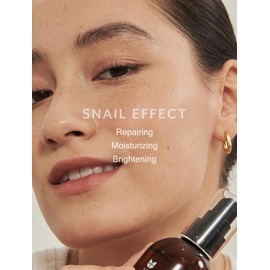 [MIZON] SNAIL REPAIR INTENSIVE ESSENCE (100ml) Korean Skincare - Hydrating Face Essence - Snail Secretion Extract - Anti-Aging & Wrinkle Care - Skin Radiance and Elasticity - Brightening